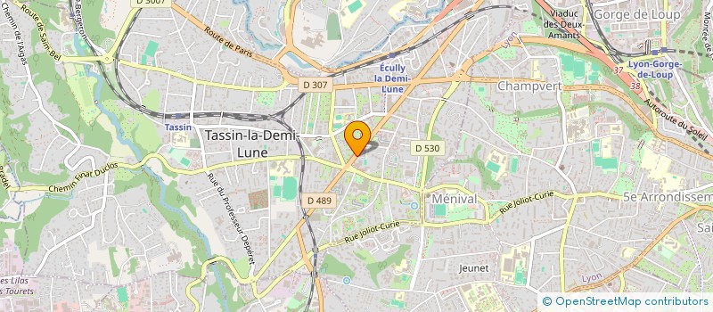 localisation de l'entreprise MONSIEUR RAFAEL CHRISTOV  TASSIN-LA-DEMI-LUNE