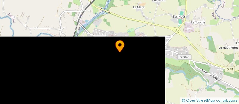 localisation de l'entreprise MONSIEUR RAFAEL CRUZ ROJAS  BOURG-DES-COMPTES