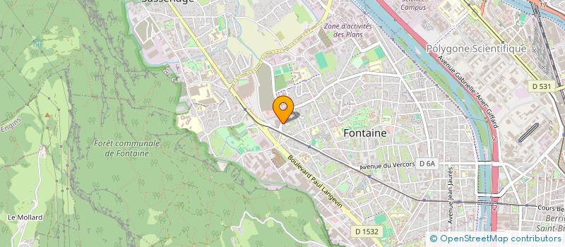 localisation de l'entreprise MONSIEUR RAFAEL DA CRUZ VILELA  FONTAINE