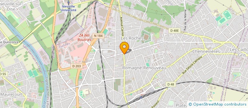 localisation de l'entreprise MONSIEUR RAFAEL DA SIILVA  CONFLANS-SAINTE-HONORINE