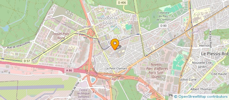 localisation de l'entreprise MONSIEUR RAFAEL DA VEIGA TAVARES à CLAMART