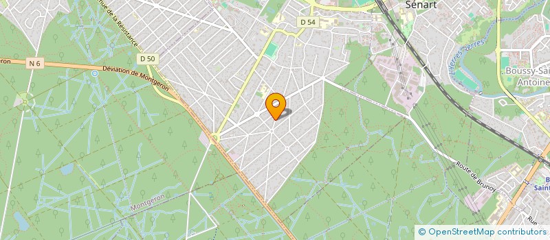 localisation de l'entreprise MONSIEUR RAFAEL DE SOUSA  BRUNOY