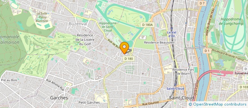 localisation de l'entreprise MONSIEUR RAFAEL FERNANDES à GARCHES