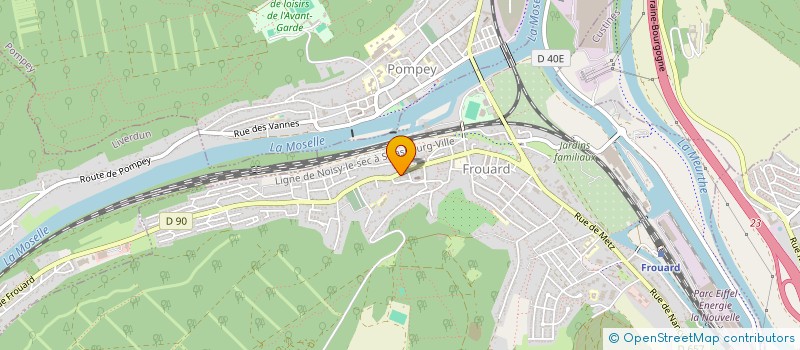 localisation de l'entreprise MONSIEUR RAFAEL GHEORGHE  FROUARD