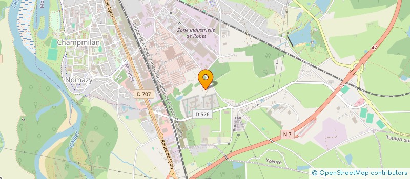 localisation de l'entreprise MONSIEUR RAFAEL GOURMAUX  GENNETINES