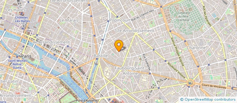 localisation de l'entreprise MONSIEUR RAFAEL GOUVEIA  PARIS