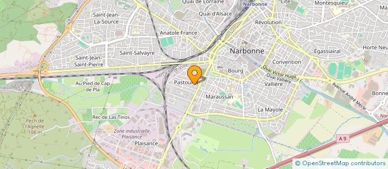 localisation de l'entreprise MONSIEUR RAFAEL HERNANDEZ DURANT à NARBONNE