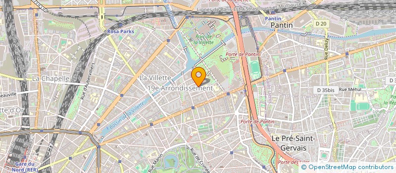 localisation de l'entreprise MONSIEUR RAFAEL JIMENEZ  PARIS