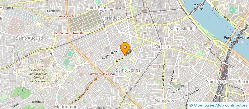 localisation de l'entreprise MONSIEUR RAFAEL LAVAUD  BORDEAUX