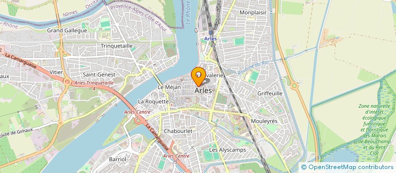 localisation de l'entreprise MONSIEUR RAFAEL LELOUP  ARLES