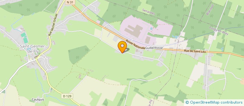 localisation de l'entreprise MONSIEUR RAFAEL MACHADO DE SOUSA  SAINT-GERMER-DE-FLY