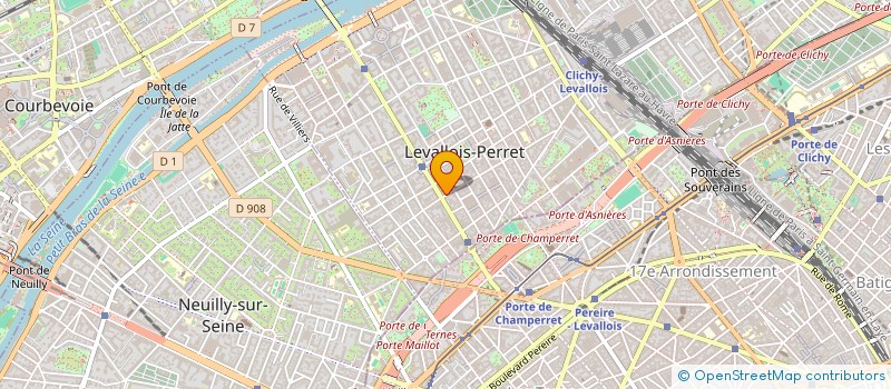localisation de l'entreprise MONSIEUR RAFAEL MARQUET à LEVALLOIS-PERRET