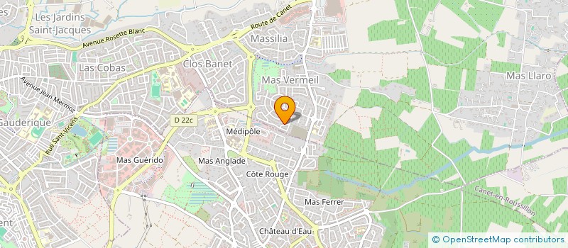 localisation de l'entreprise MONSIEUR RAFAEL MAUNIER à PERPIGNAN