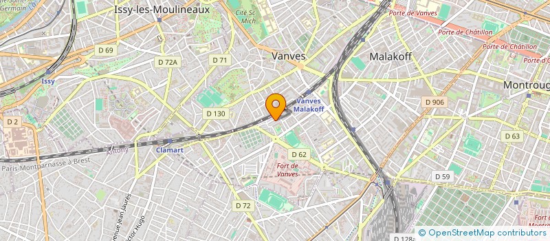 localisation de l'entreprise MONSIEUR RAFAEL METELO LOPES  MALAKOFF