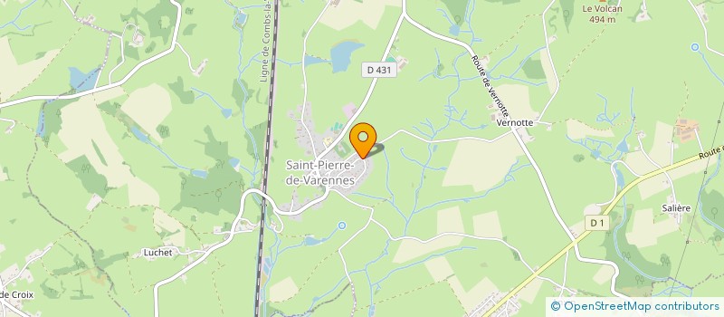 localisation de l'entreprise MONSIEUR RAFAEL MONTEIRO  SAINT-PIERRE-DE-VARENNES