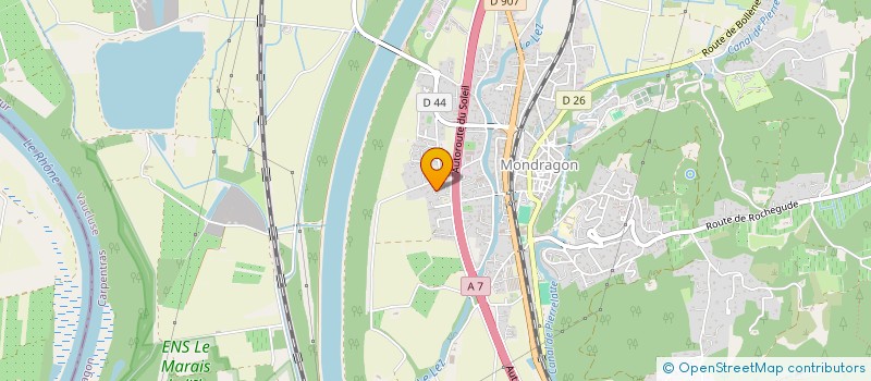 localisation de l'entreprise MONSIEUR RAFAEL MONZO  MONDRAGON