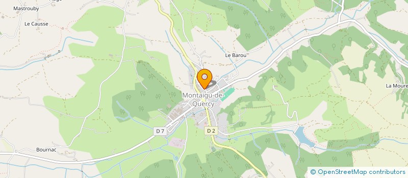 localisation de l'entreprise MONSIEUR RAFAEL MORAIS  MONTAIGU-DE-QUERCY