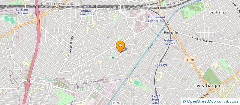 localisation de l'entreprise MONSIEUR RAFAEL MORELL à AULNAY SOUS BOIS