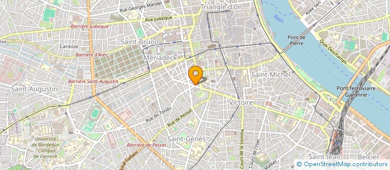 localisation de l'entreprise MONSIEUR RAFAEL OLIVEIRA ALVES SEVERO  BORDEAUX