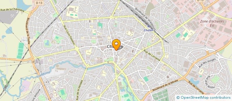 localisation de l'entreprise MONSIEUR RAFAEL OLIVEIRA DE SOUSA à CHOLET