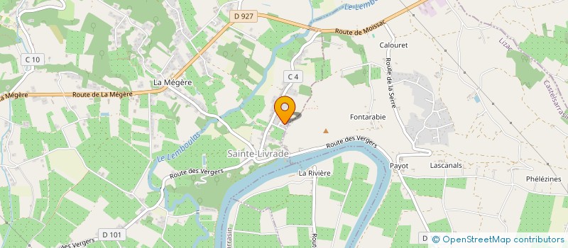 localisation de l'entreprise MONSIEUR RAFAEL OLIVEIRA PINTO à MOISSAC