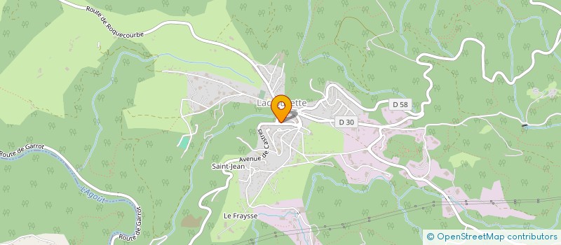 localisation de l'entreprise MONSIEUR RAFAEL PERDOMO ESTUPINAN  LACROUZETTE