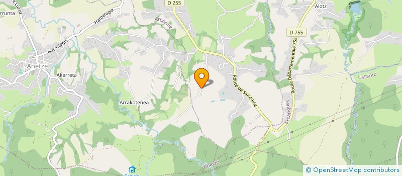 localisation de l'entreprise MONSIEUR RAFAEL PEREIRA  AHETZE