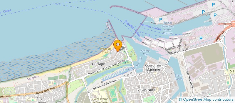 localisation de l'entreprise MONSIEUR RAFAEL PEREZ  CALAIS