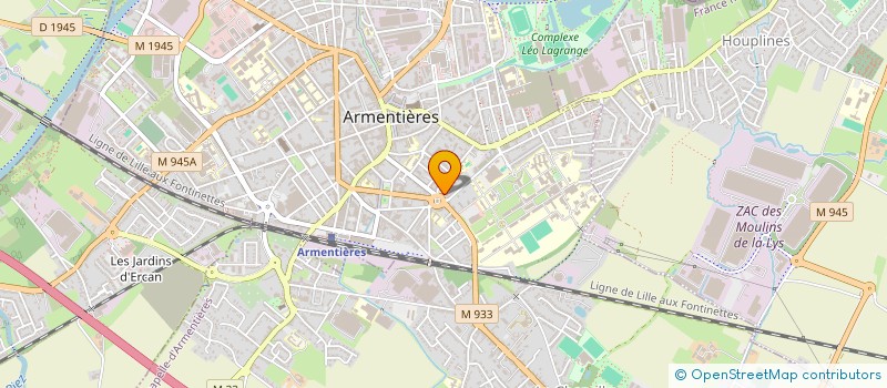 localisation de l'entreprise MONSIEUR RAFAEL PEREZ  ARMENTIERES