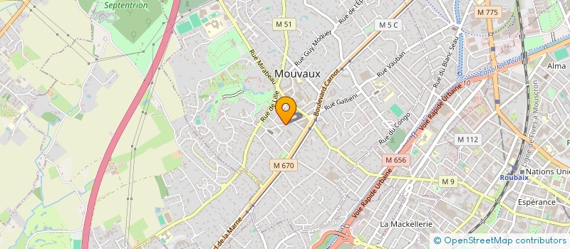 localisation de l'entreprise MONSIEUR RAFAEL PIERARD  MOUVAUX