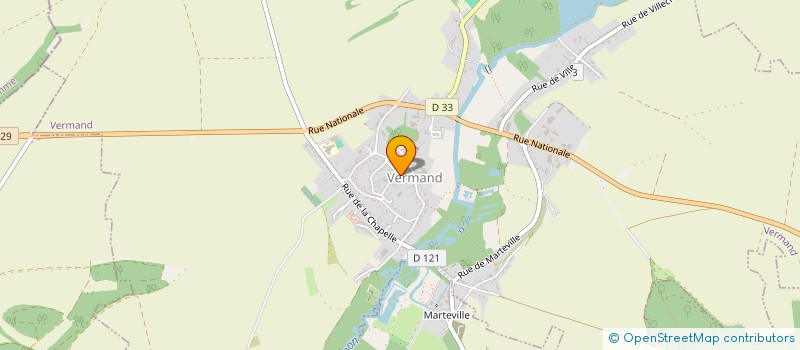 localisation de l'entreprise MONSIEUR RAFAEL PIMIENTA TRIGO  VERMAND