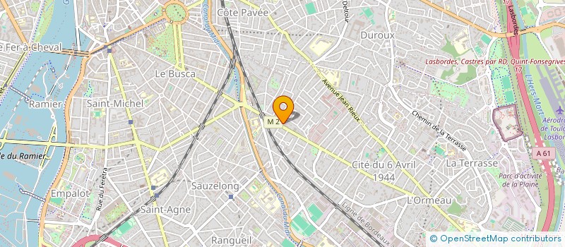 localisation de l'entreprise MONSIEUR RAFAEL POULET à TOULOUSE