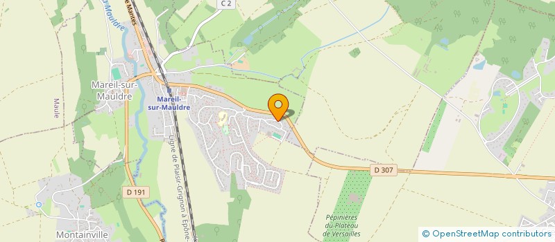 localisation de l'entreprise MONSIEUR RAFAEL REBELO DA COSTA  MAREIL-SUR-MAULDRE