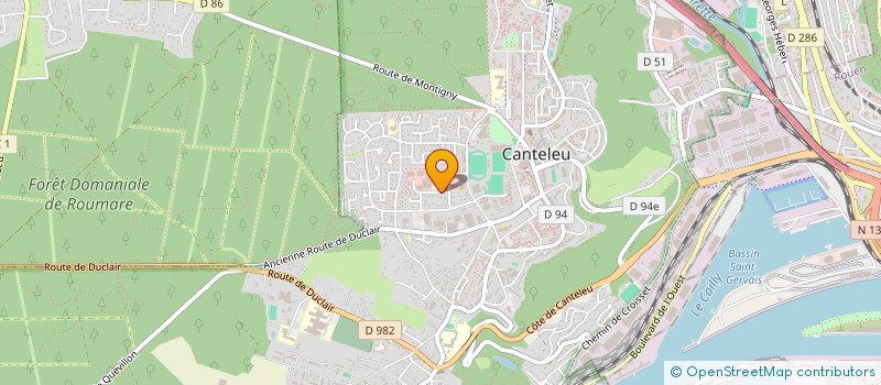 localisation de l'entreprise MONSIEUR RAFAEL RENIER  CANTELEU