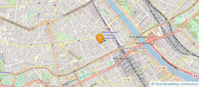 localisation de l'entreprise MONSIEUR RAFAEL RICOTE GONZALEZ  PARIS