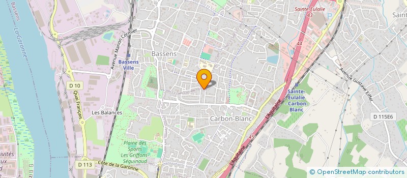 localisation de l'entreprise MONSIEUR RAFAEL TITO MOREIRA DE CASTRO  BASSENS