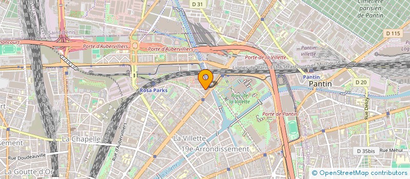 localisation de l'entreprise MONSIEUR RAFAEL UTRERA  PARIS