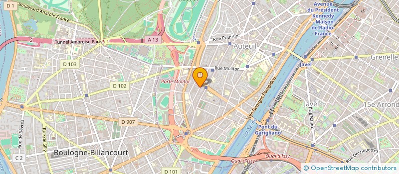 localisation de l'entreprise MONSIEUR RAFAEL VALLADAO FAGUNDES  PARIS