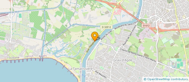 localisation de l'entreprise MONSIEUR RAFAEL VRECOURT  AGDE