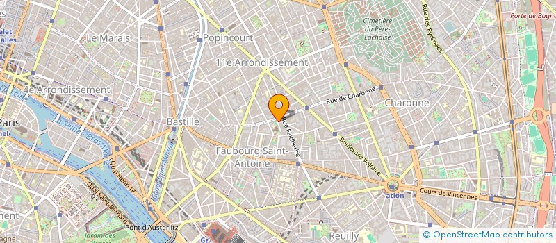 localisation de l'entreprise MONSIEUR RAFAEL WARNAULT  PARIS