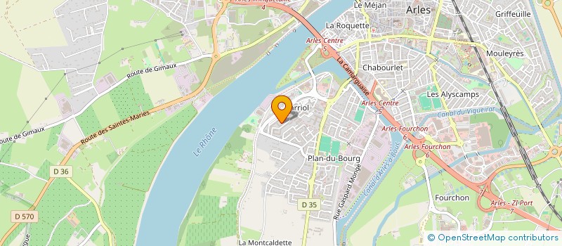 localisation de l'entreprise MONSIEUR RAFAI RAFAI  ARLES