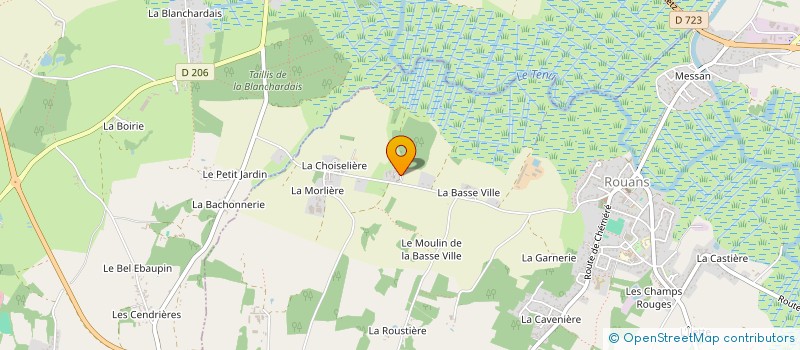 localisation de l'entreprise MONSIEUR RAFAL BURCZAK  ROUANS