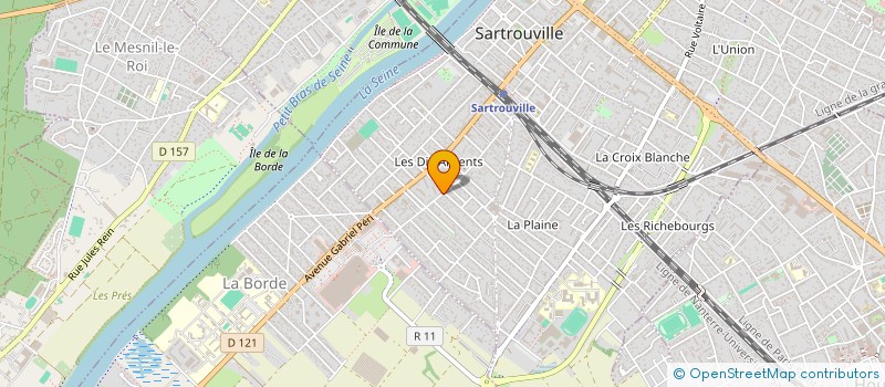 localisation de l'entreprise MONSIEUR RAFAL CHMIELEWSKI à SARTROUVILLE