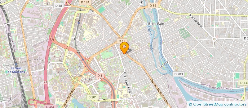 localisation de l'entreprise MONSIEUR RAFAL KULEJ  CRETEIL