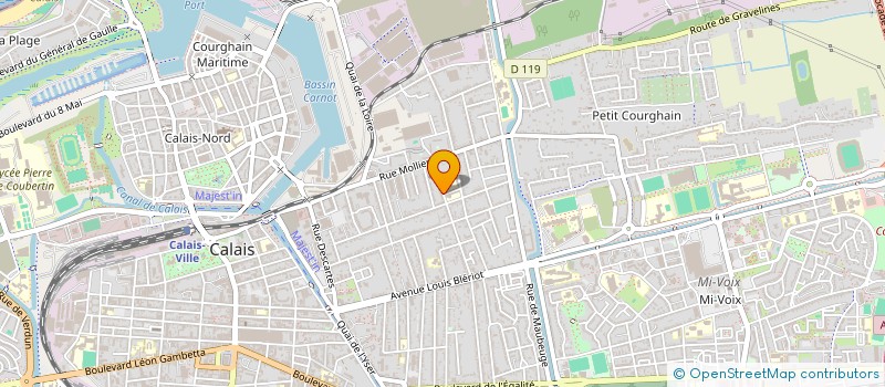 localisation de l'entreprise MONSIEUR RAFAL OCHAL  CALAIS