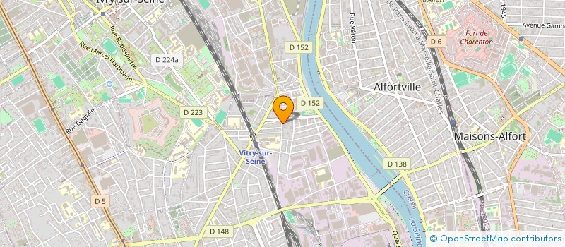 localisation de l'entreprise MONSIEUR RAFAL PYSKATY à VITRY-SUR-SEINE