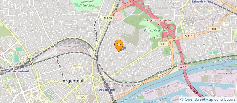 localisation de l'entreprise MONSIEUR RAFAL RUTKOWSKI  SANNOIS