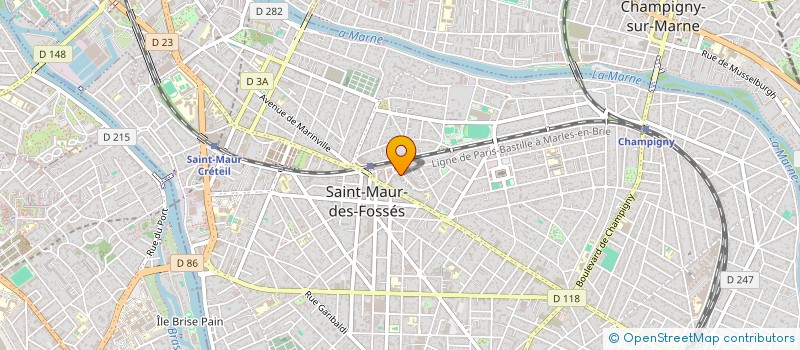 localisation de l'entreprise MONSIEUR RAFAL STOPYRA  SAINT-MAUR-DES-FOSSES