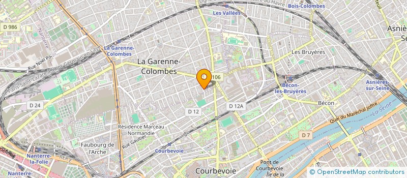 localisation de l'entreprise MONSIEUR RAFAL SWIADER à LA GARENNE-COLOMBES