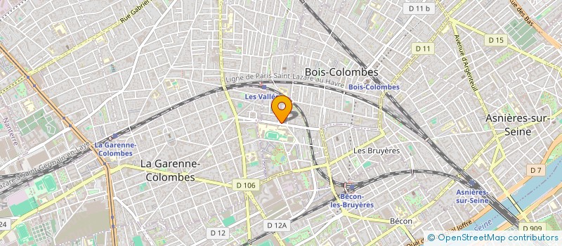 localisation de l'entreprise MONSIEUR RAFAL WALASZCZYK à BOIS-COLOMBES